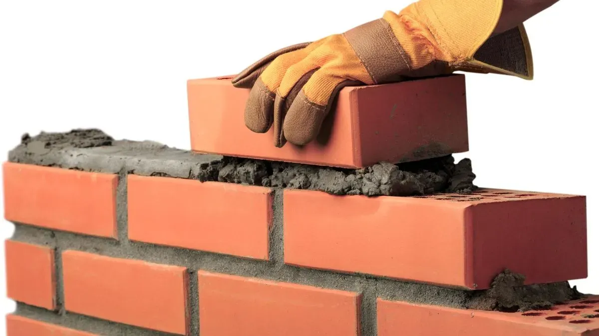 Before and after view of brick slip installation in Washington