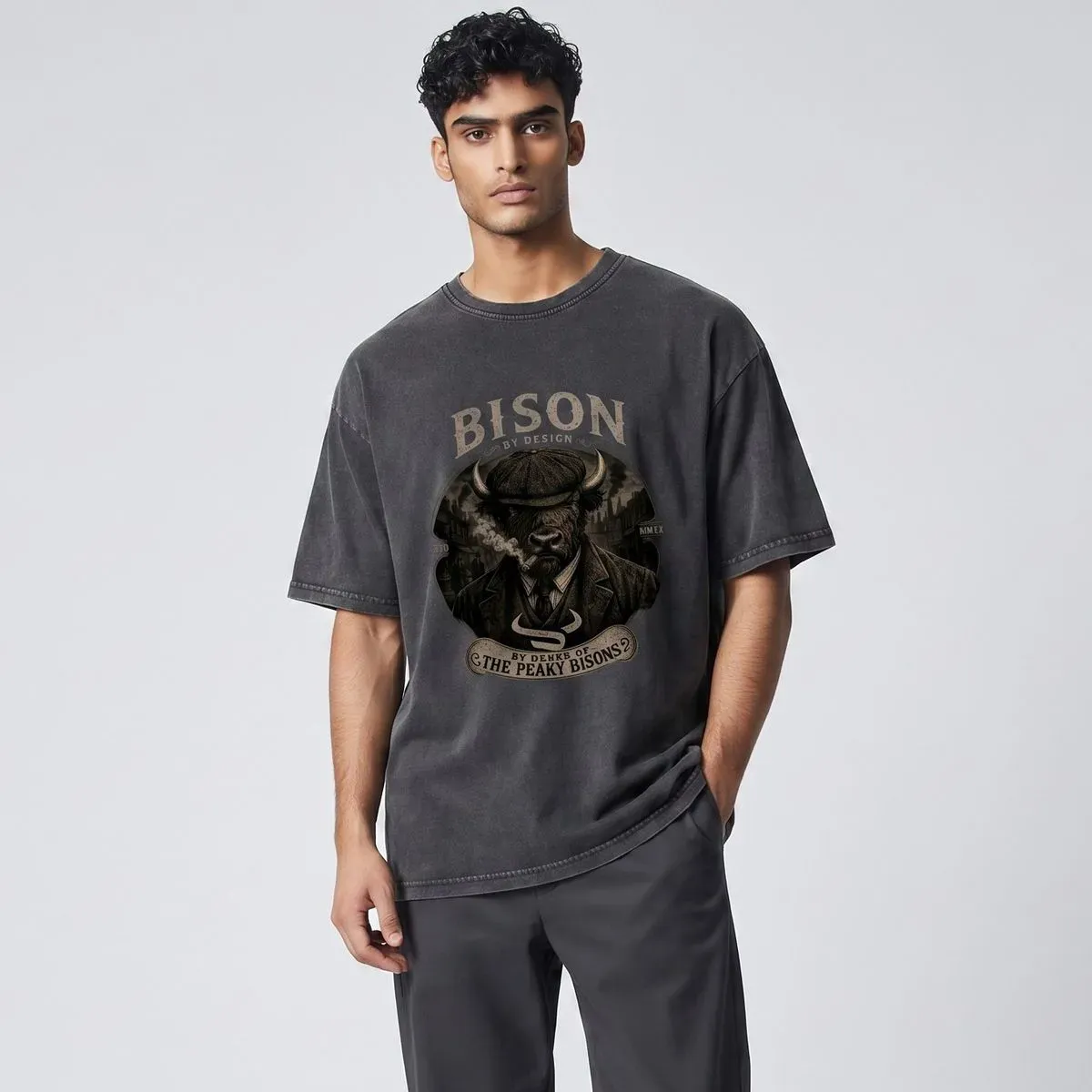 8221330454492-3vjqbdihkkizjncrphub48-Peaky-Blinders-Vintage-Tee---Black--Virtual-Model- thumbnail image