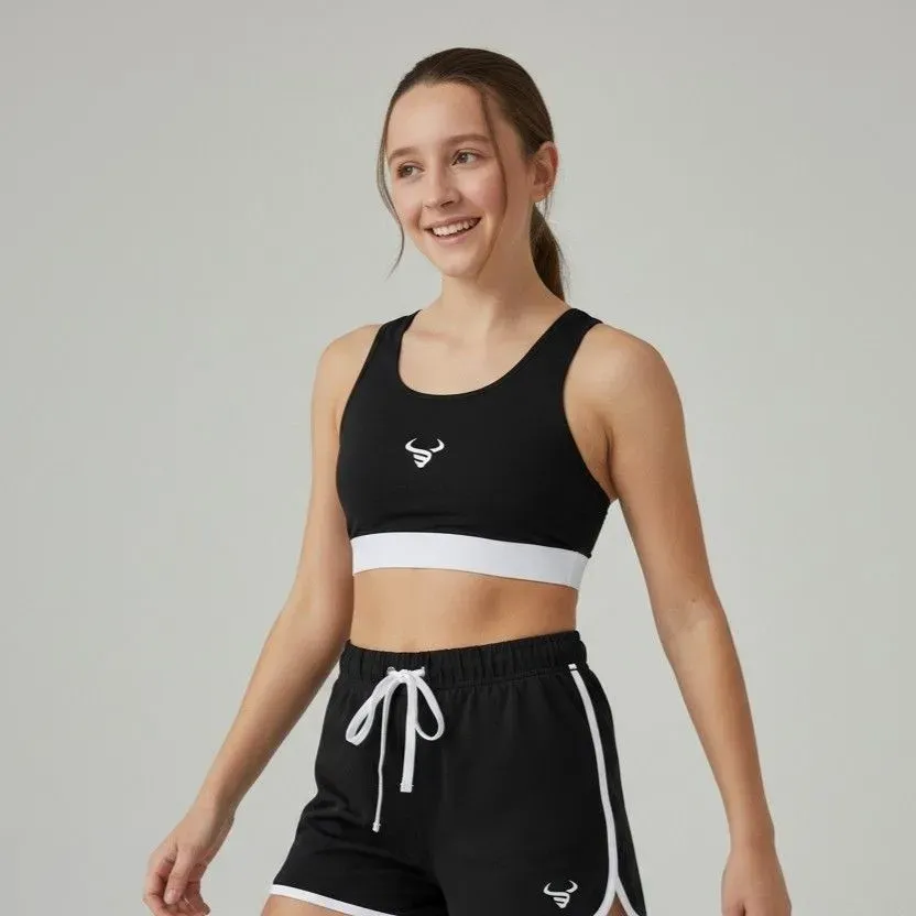 8222691988308-2dnp0xzuv97acqzuizeboi-Junior-Fashion-Crop-Top-Black-and-White-Front--Virtual-Model- thumbnail image