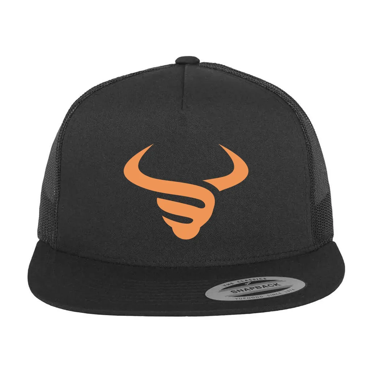 BisonHead Snapback Flat Peak Cap thumbnail image
