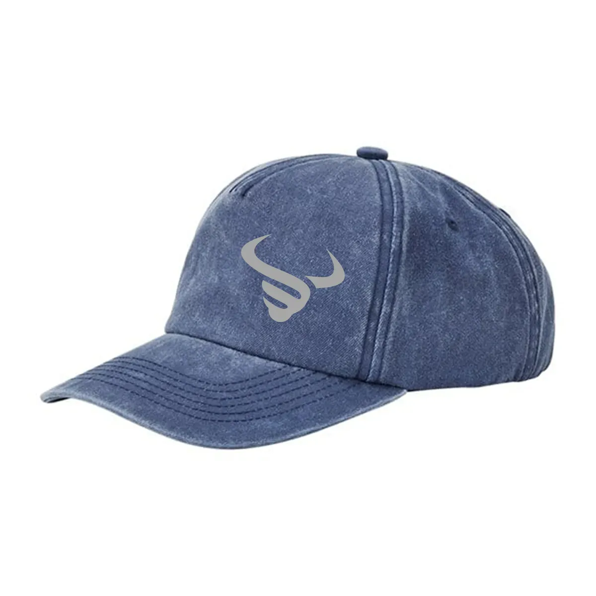 Denim Blue Vintage Cap Grey HeadLogo thumbnail image