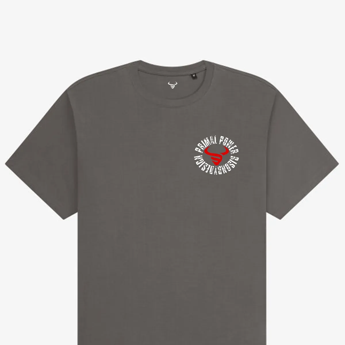 Elevate Oversized Primal Power Front Smoke - White Writing Logo thumbnail image