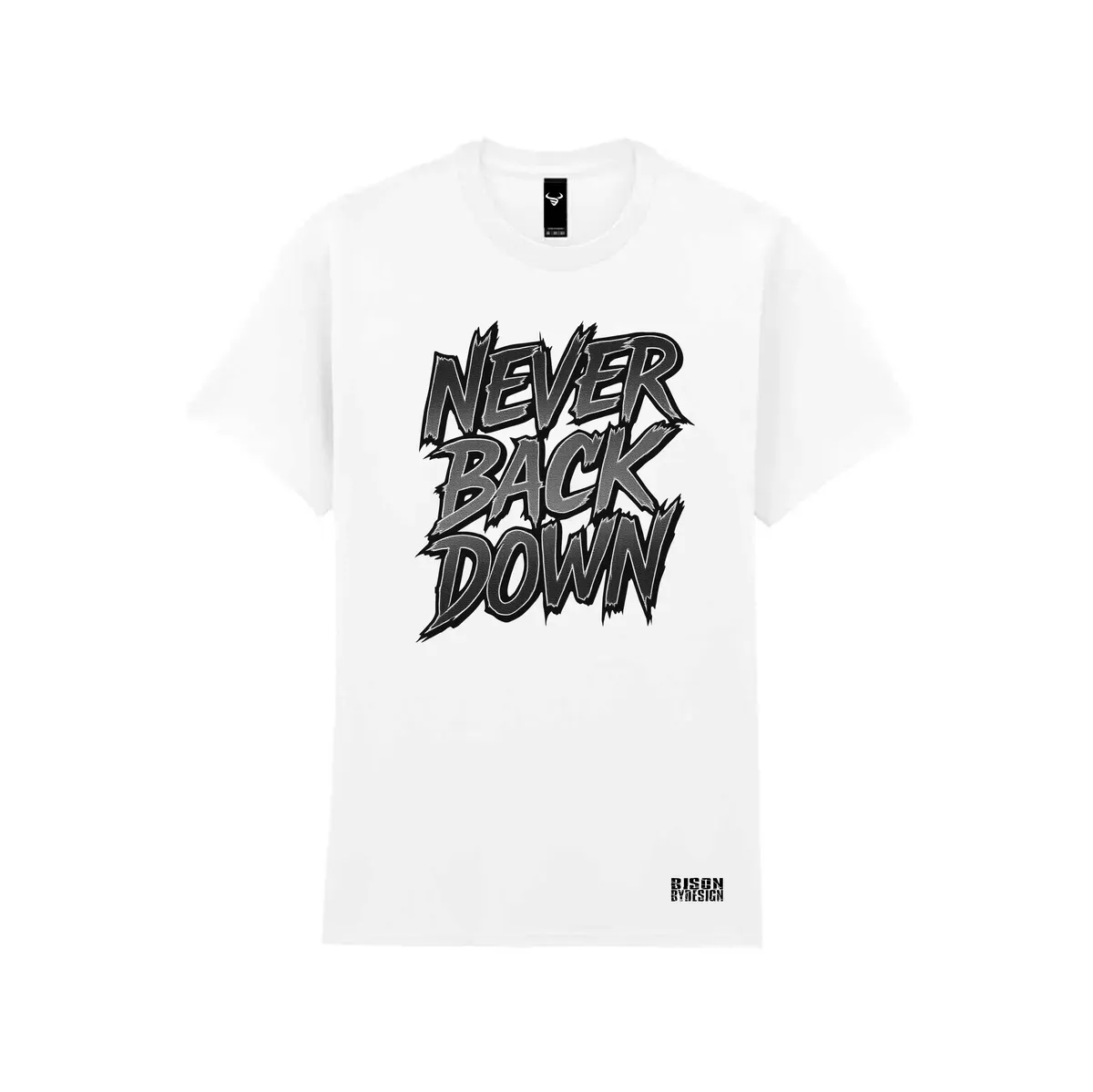 NeverBackDown t-shirt White thumbnail image