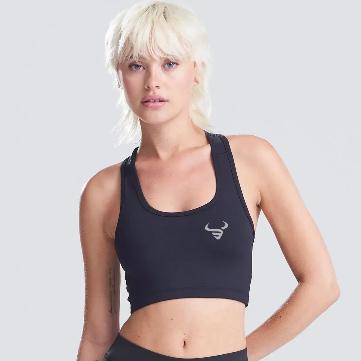 Women's cool sports crop top thumbnail image
