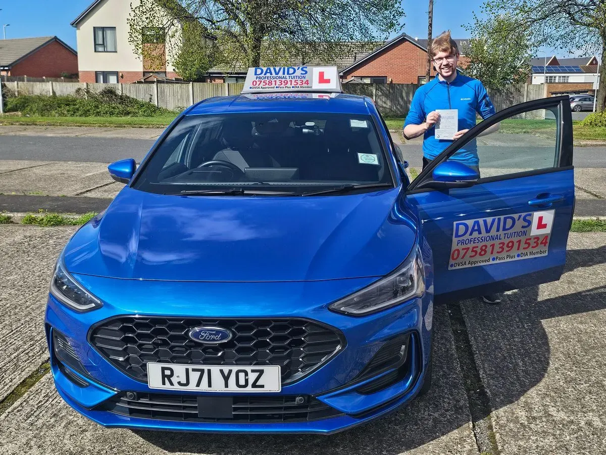 Practical driving route in Anfield during a lesson