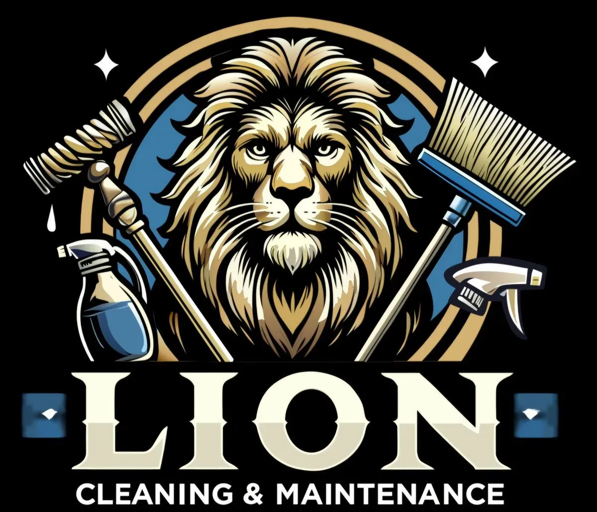 LION CLEANING & MAINTENANCE  logo