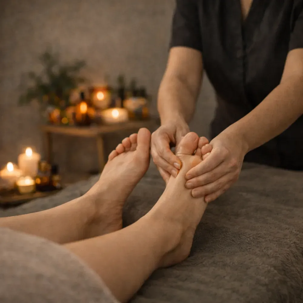 Reflexology image background image