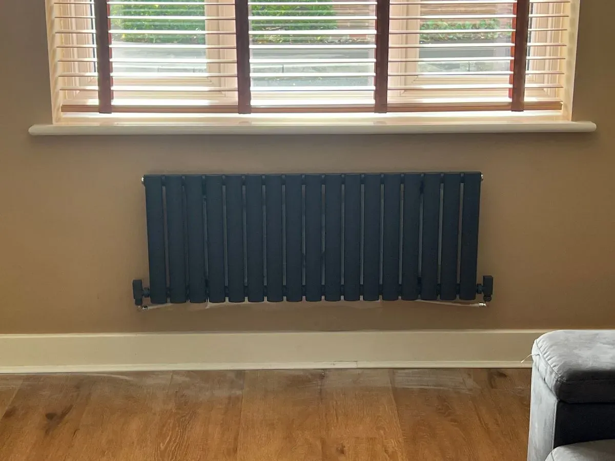 Central heating installation image background image