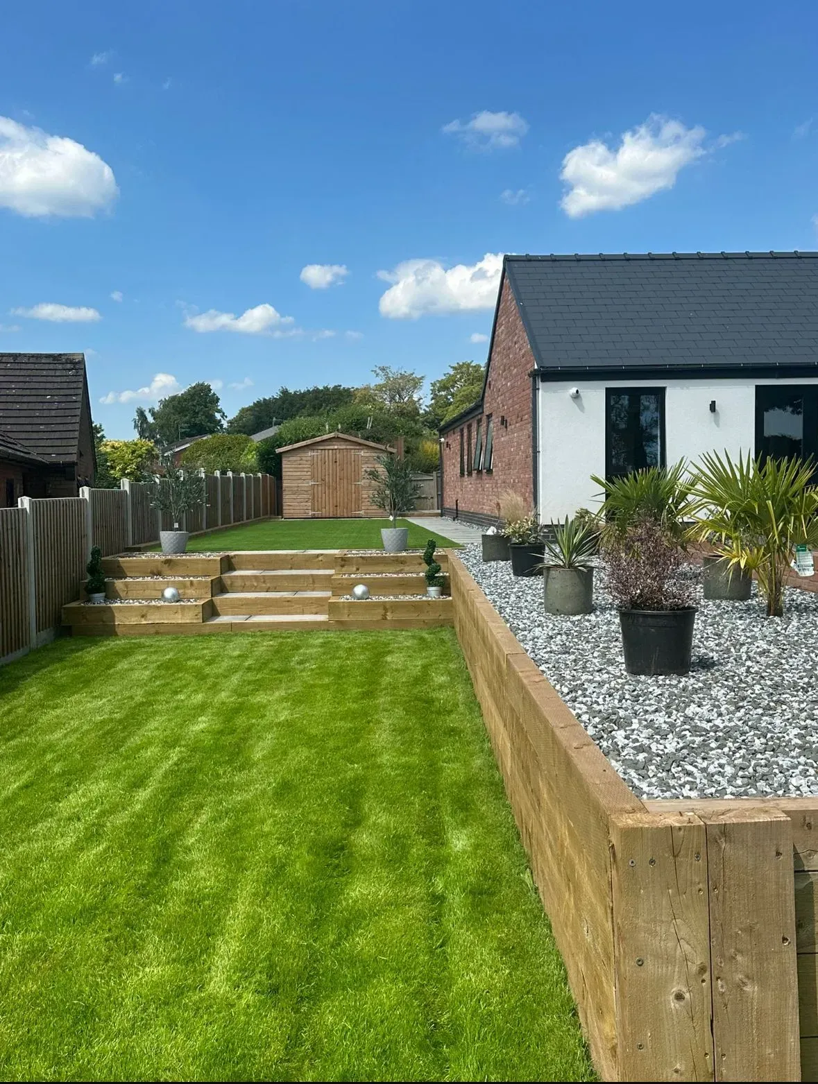 Landscaping image background image