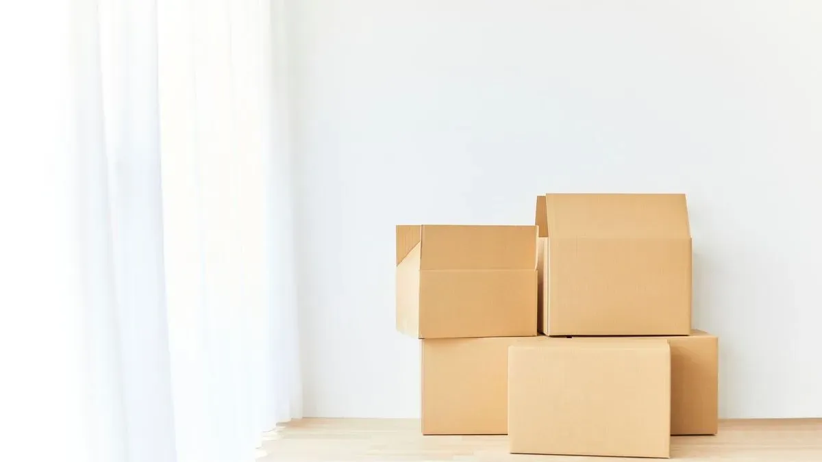 Packing materials and boxes used by local removal experts