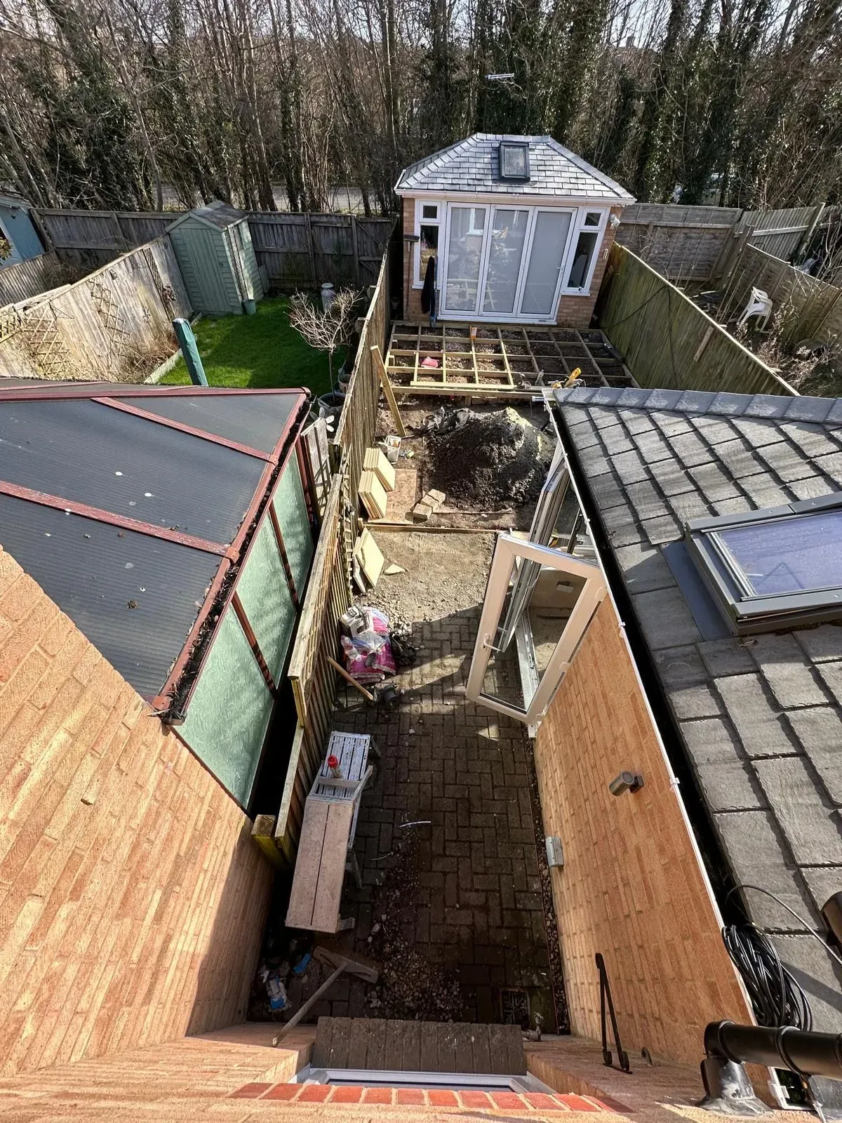 Any building renovations and roofing image background image