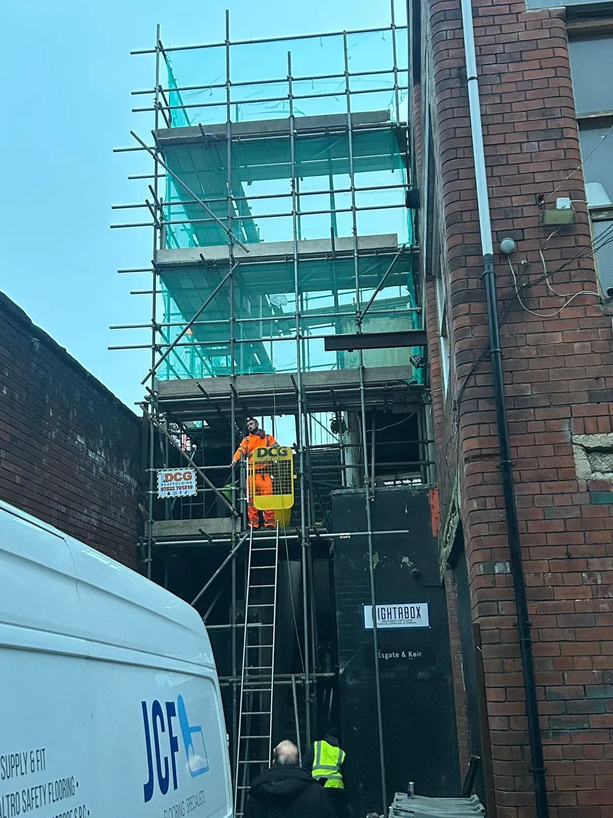 Commercial scaffolding Leeds 
