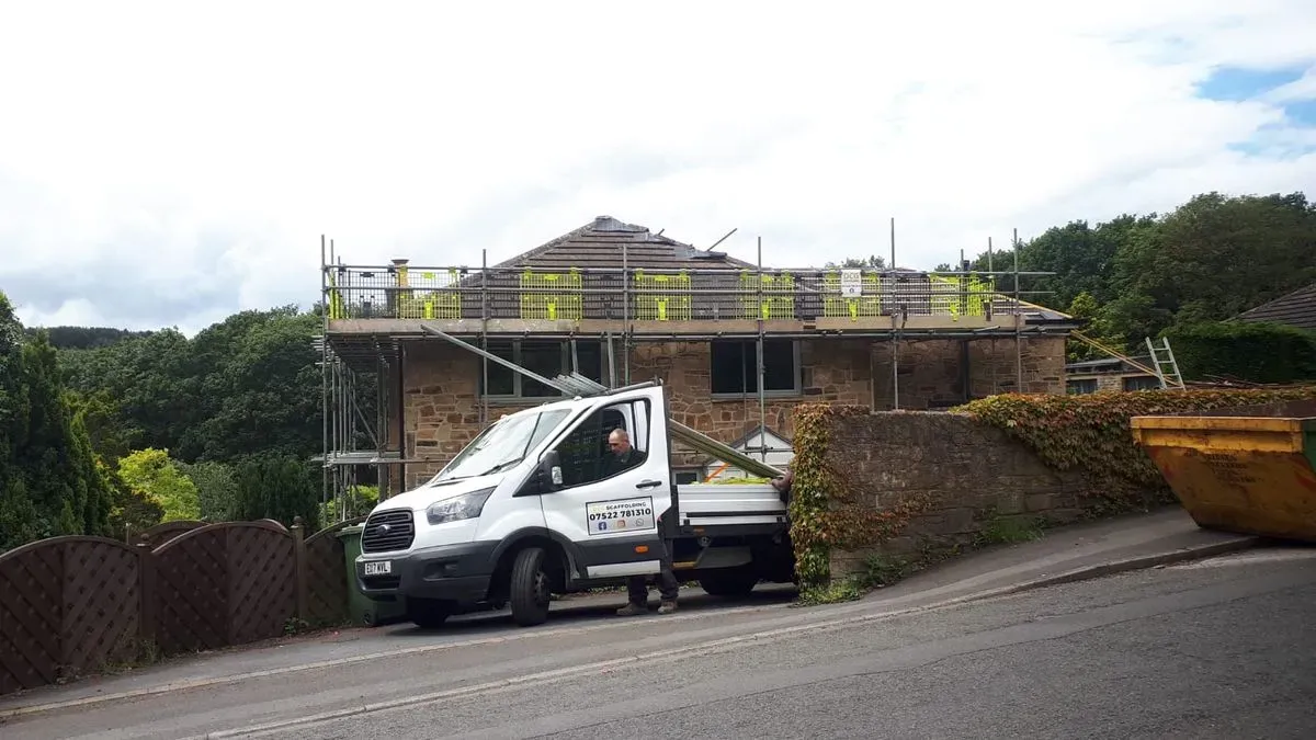 Commercial and domestic scaffolding Bradford 