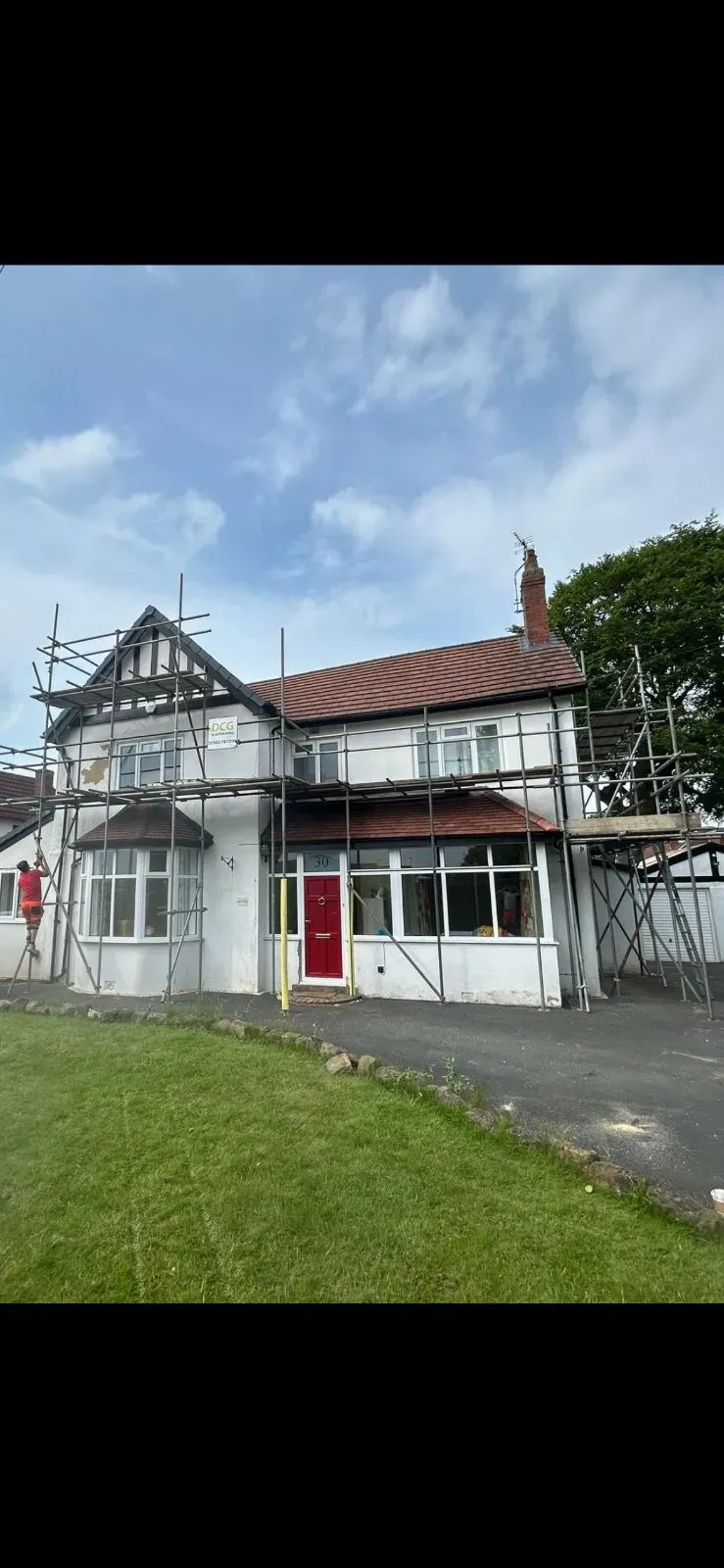 Scaffolding headingley Leeds 