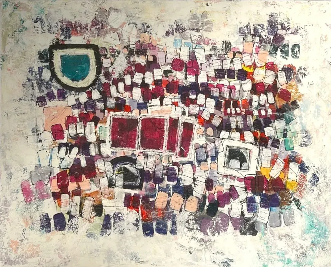 Jane Weeks Contemporary Intuitive Abstract Art logo