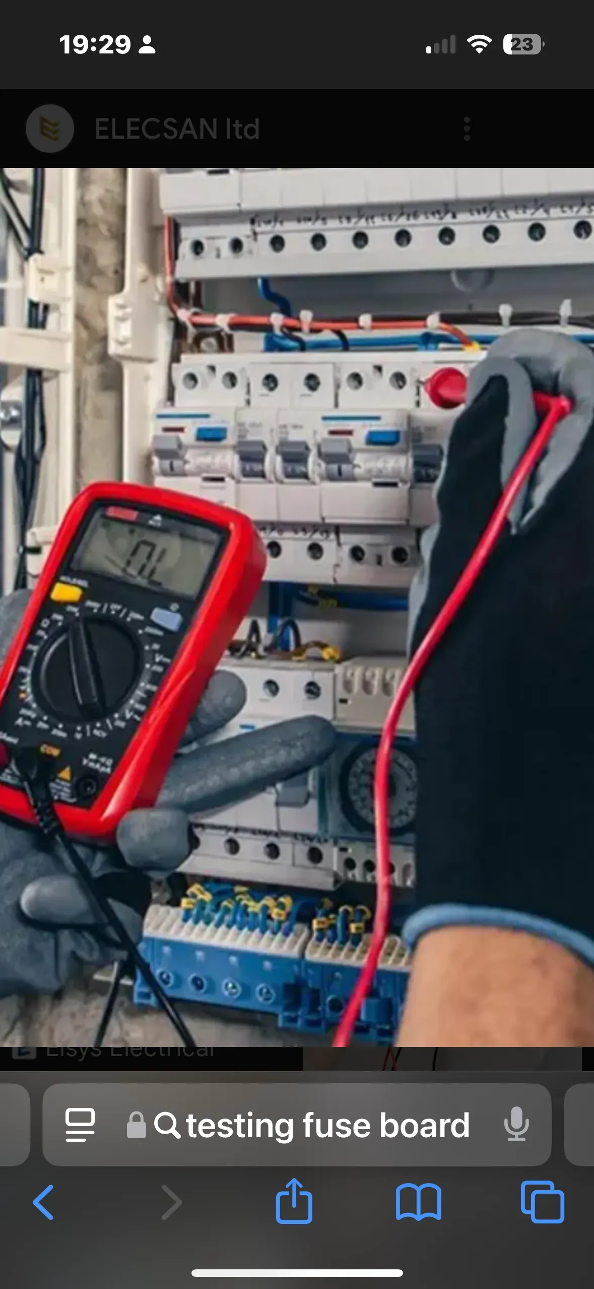 Electrical Installation Conditional Reports image background image