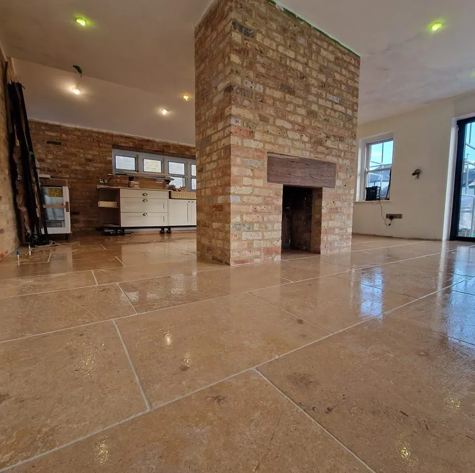 Floor Tiling image background image