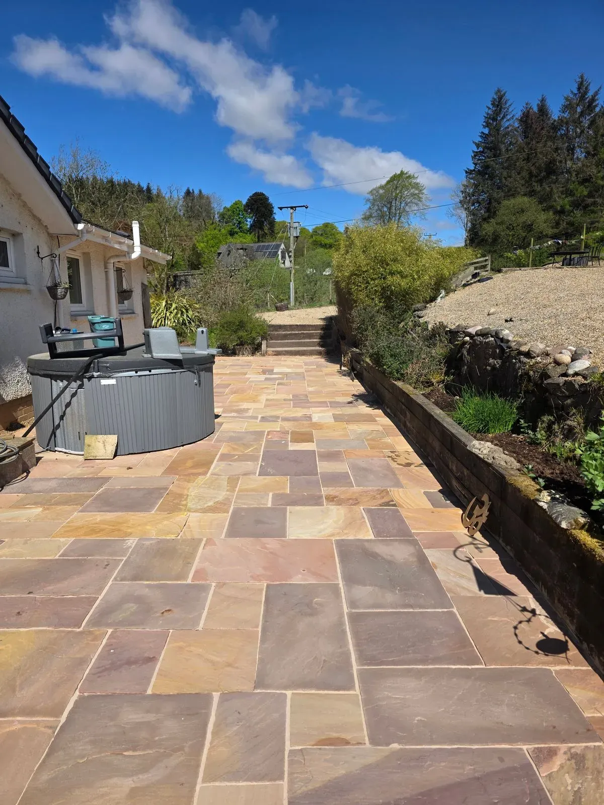 Pressure washing image