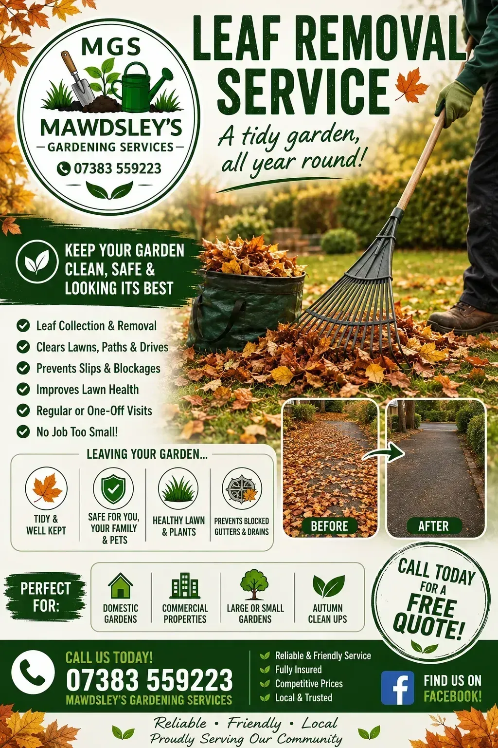 Leaf removal image