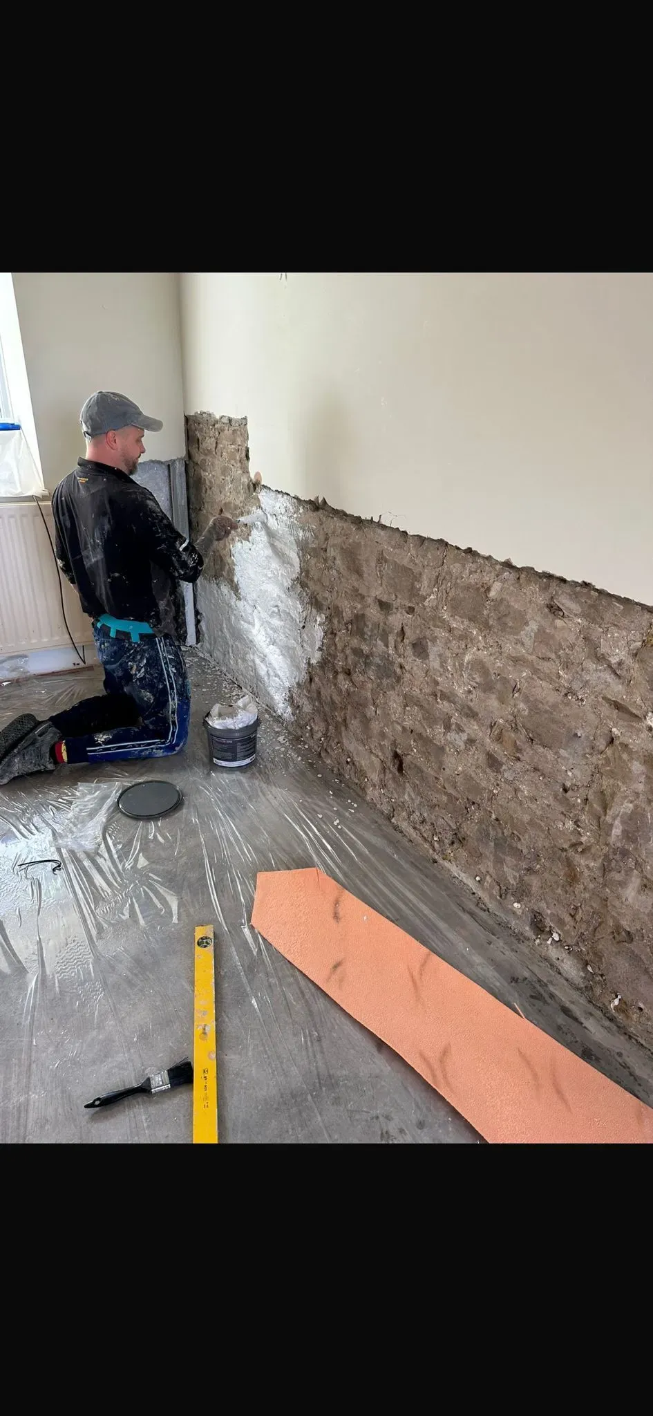 Waterproof Plastering image background image