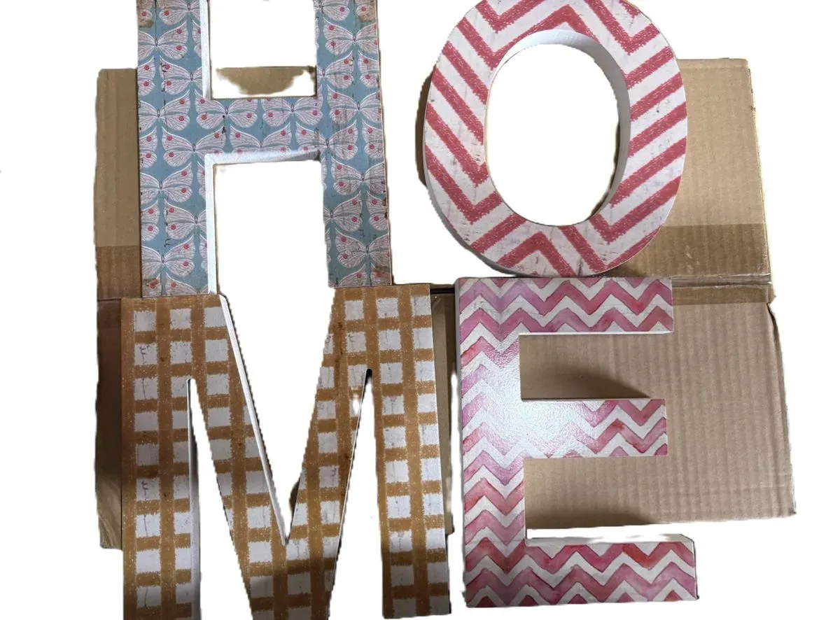 home sign collection background image