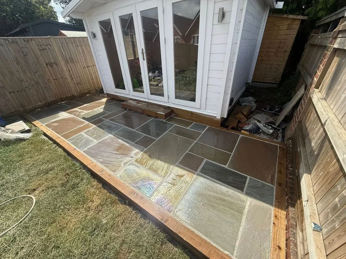 Patio Installation image background image