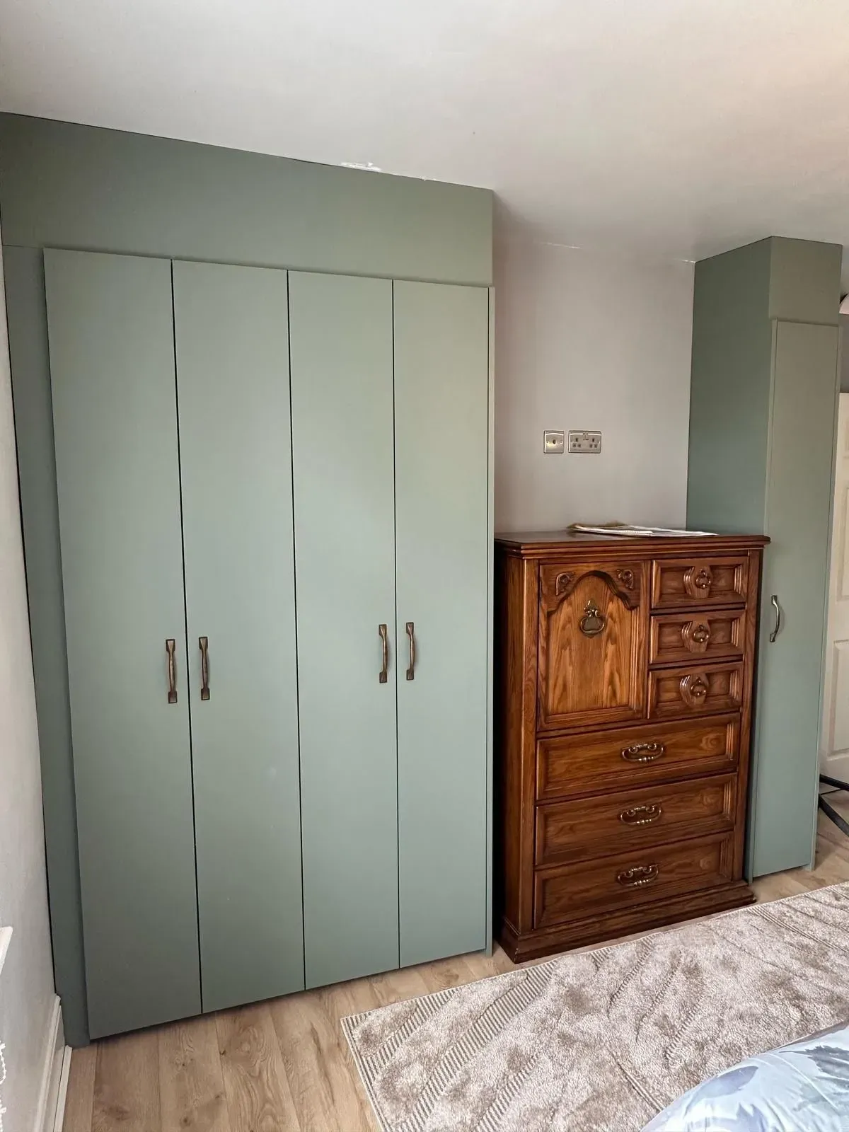 Bedroom furniture assembly image background image