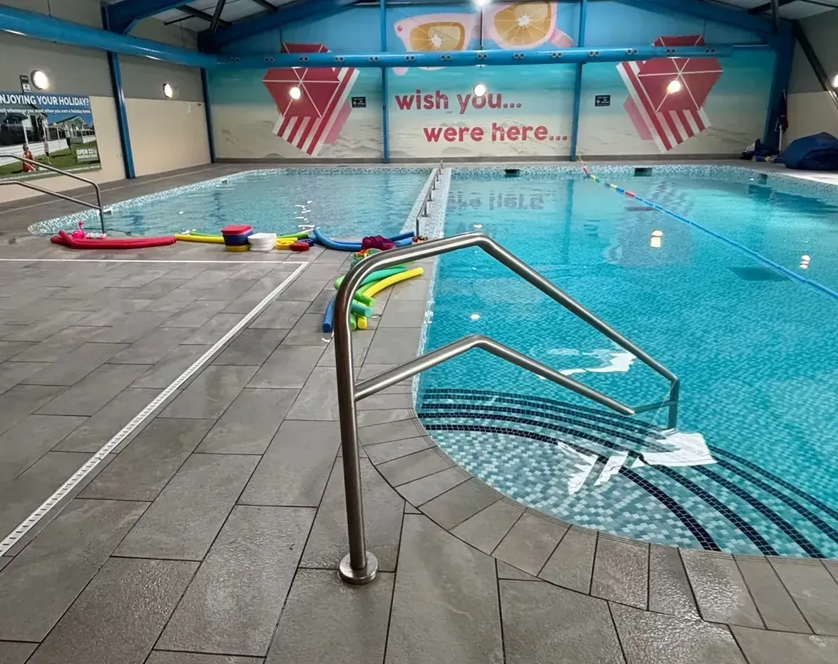 Friendly group atmosphere at New Romley swim school