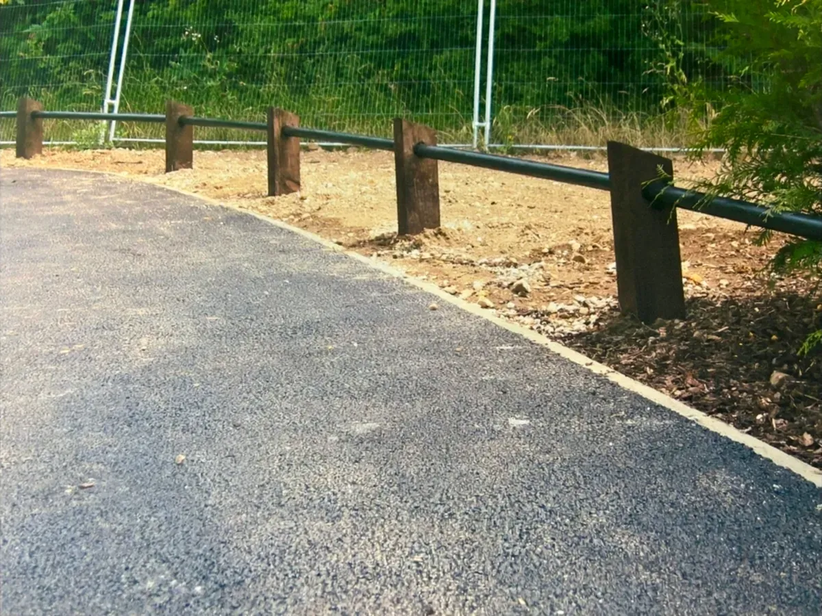 Bespoke wooden fencing image