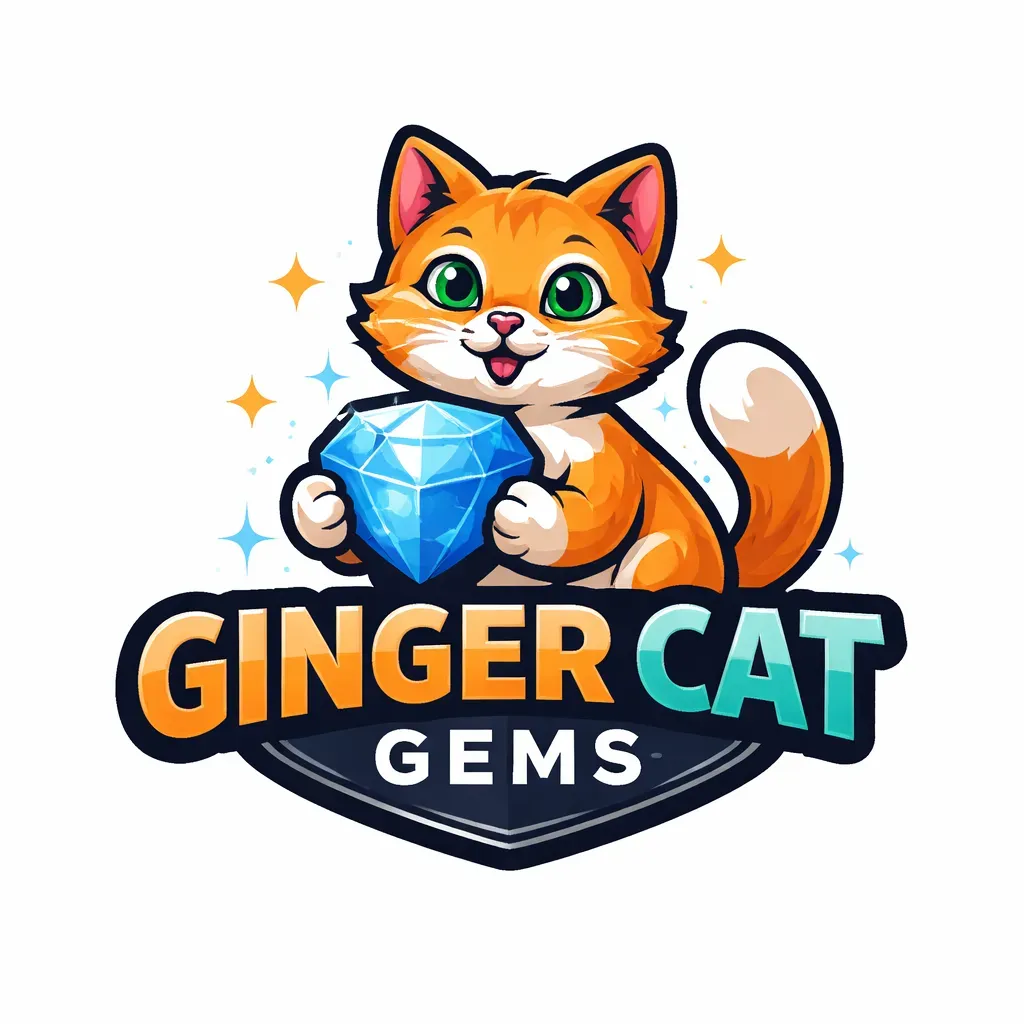Ginger Cat Gems  logo