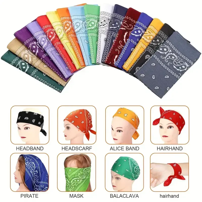 Bandanas different styles 2 collection background image
