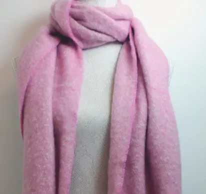 Blanket scarf Pink - ZXC22065 PINK 1 thumbnail image
