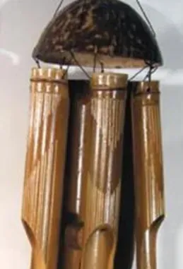 D570 Carved Widchime 40cm 2 thumbnail image