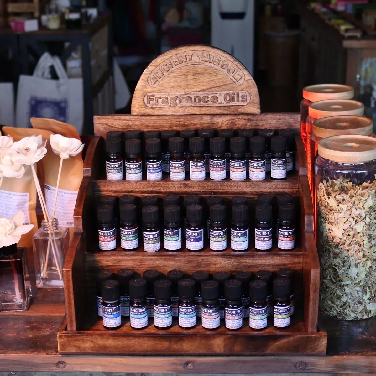 Fragrance and oil header collection background image