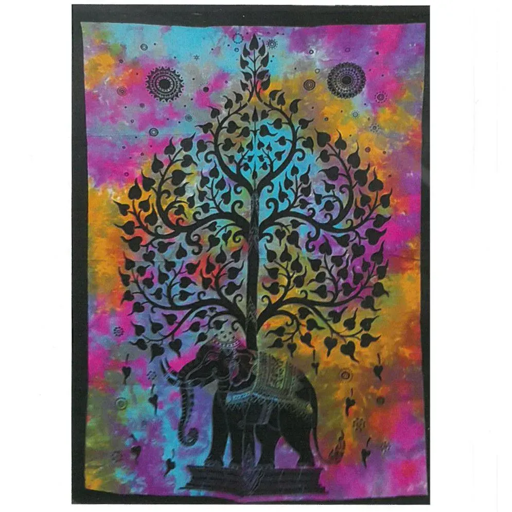 Small Elephant and tree wall hanging thumbnail image