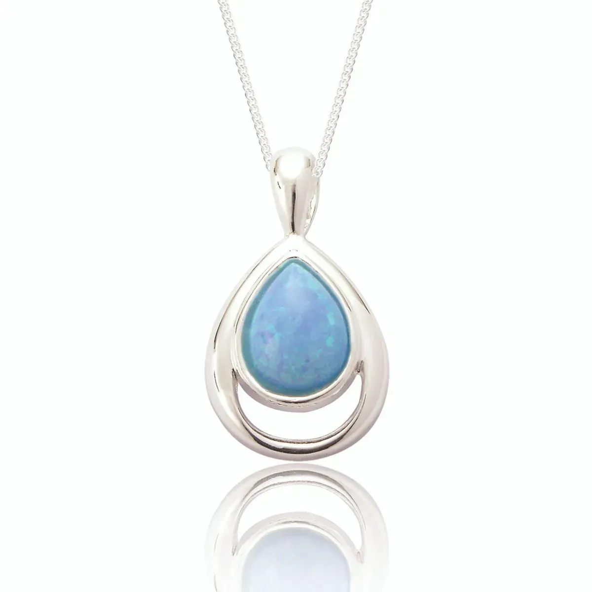 Tear Bule opal Necklace thumbnail image