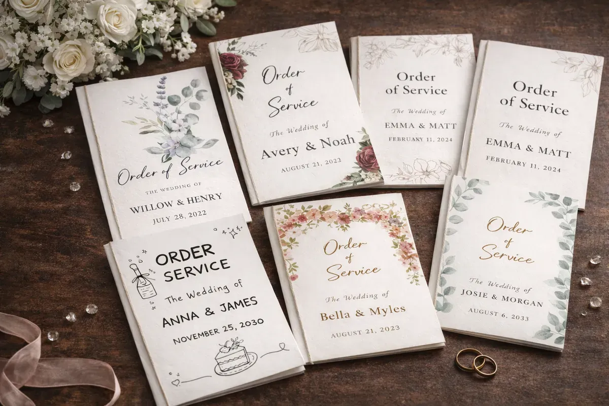 8227806450959-amyczigxlnrri2zkxqpfef-Wedding-service-booklets-with-rings-and-flowers-collection-photo collection background image
