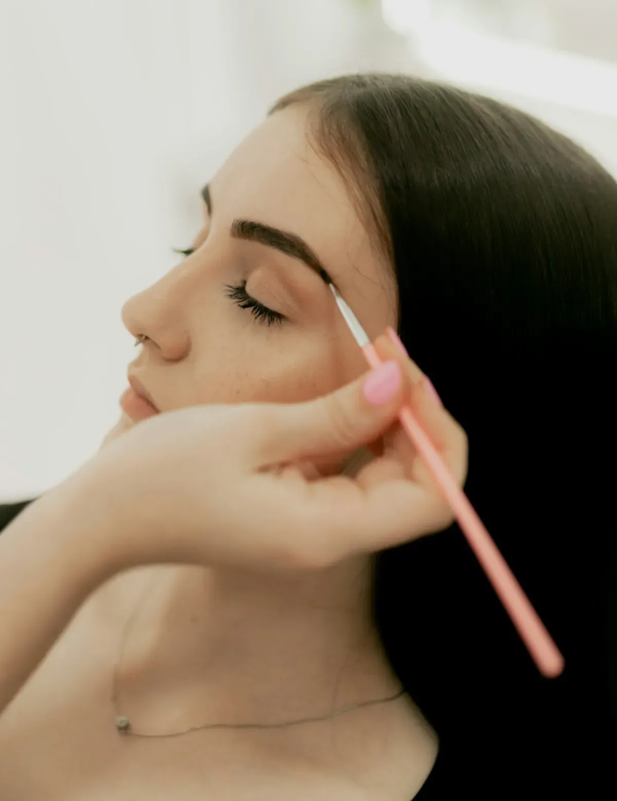 Brow wax and tint image