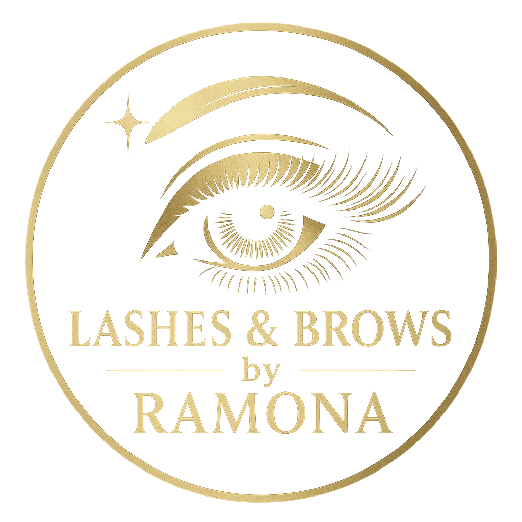 Lashes and brows by Ramona logo