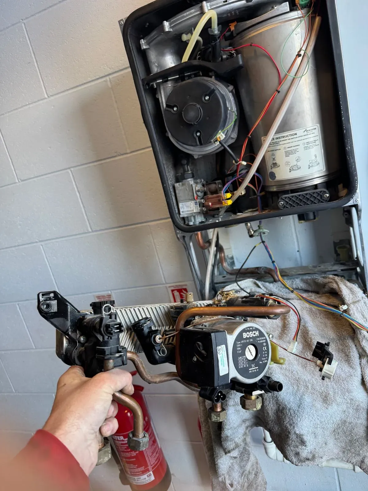 Boiler repair image background image