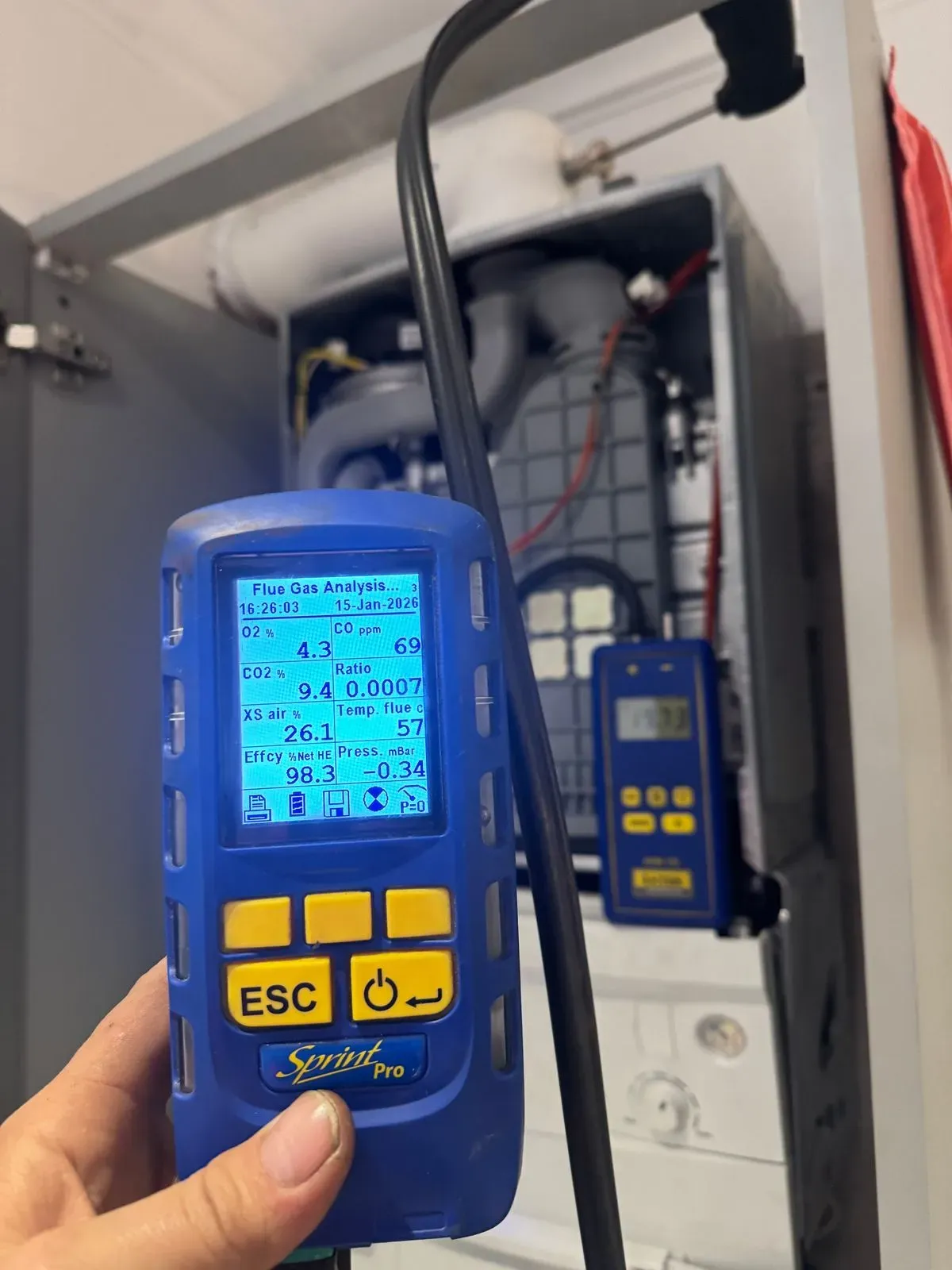 Boiler servicing image background image