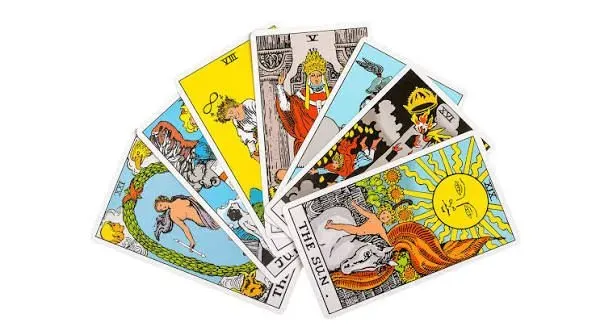 Tarot card readings image background image
