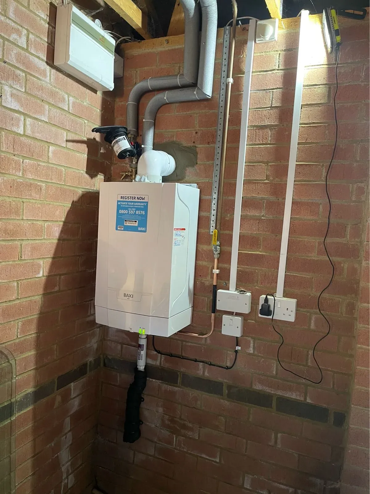 Boiler installation image background image