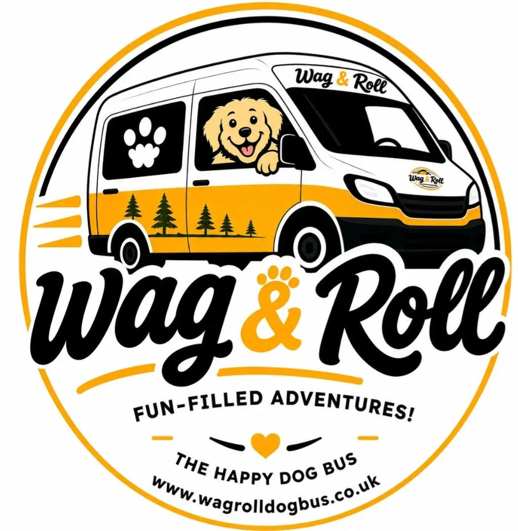 Wag & Roll Dog Bus logo