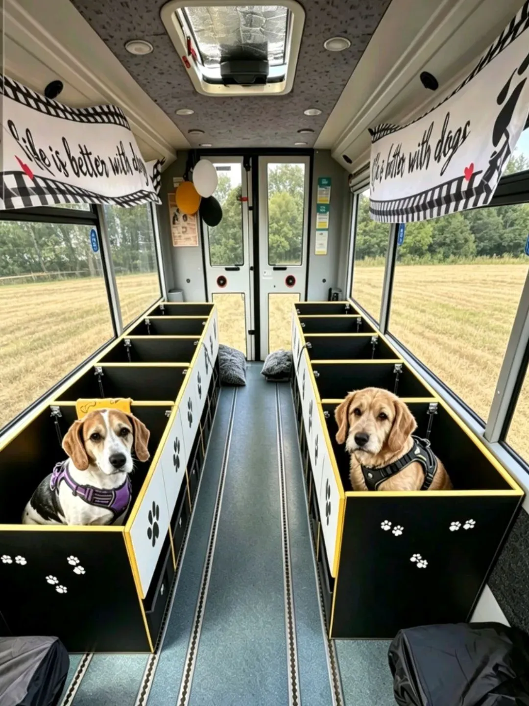 Pet transport services image background image