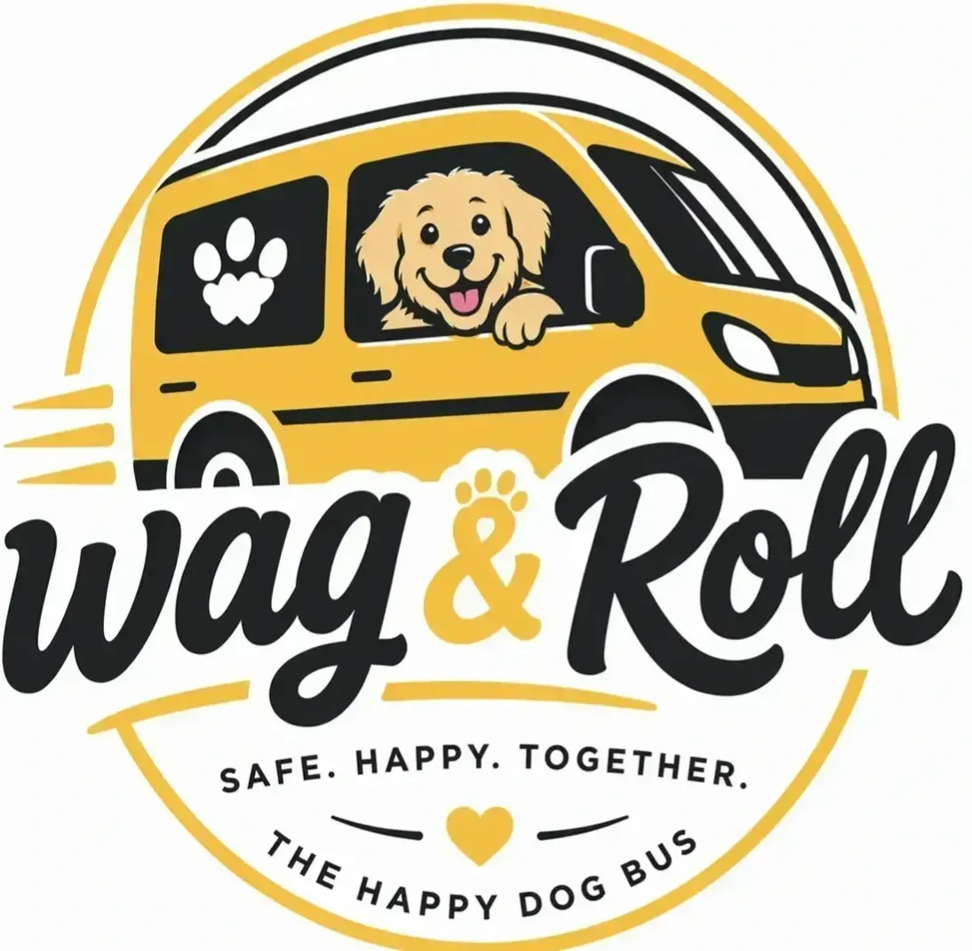 Wag & Roll Dog Bus logo