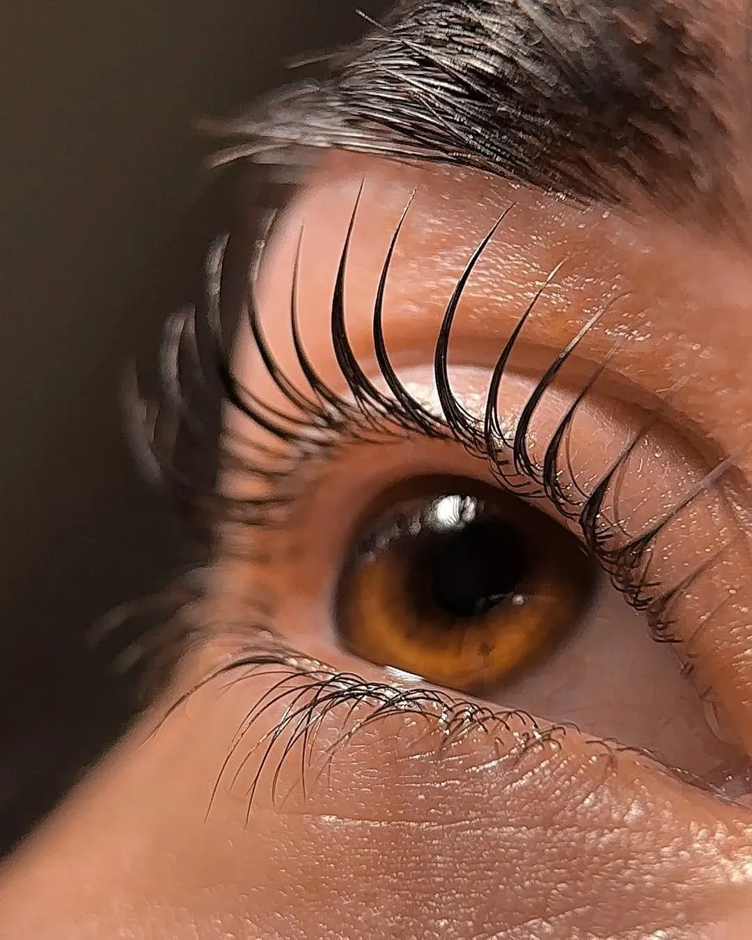 Korean Lashes in Chester job in progress