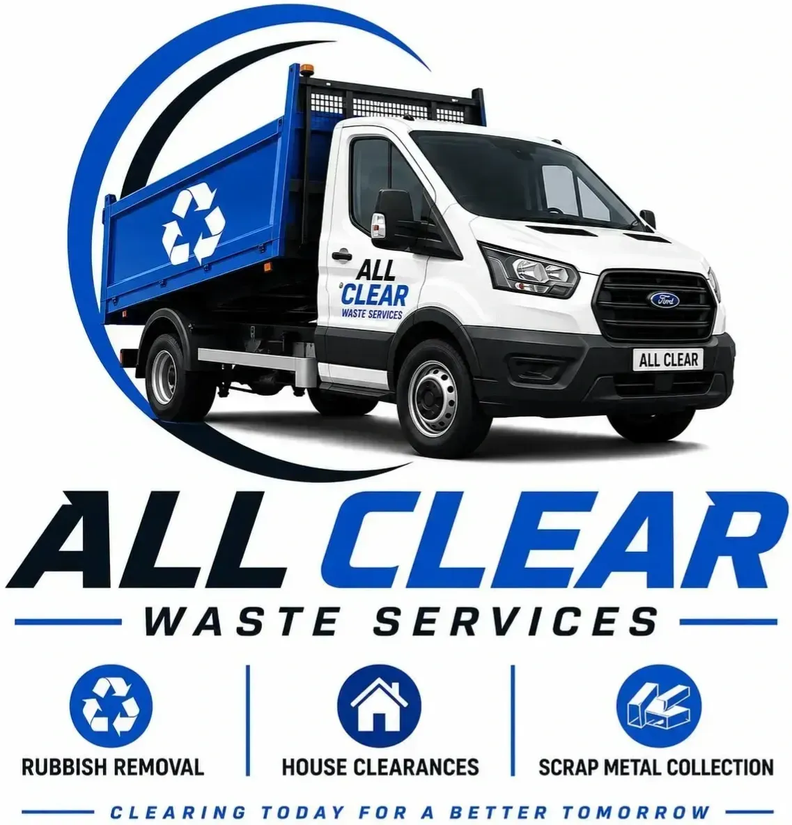 All clear waste services  logo