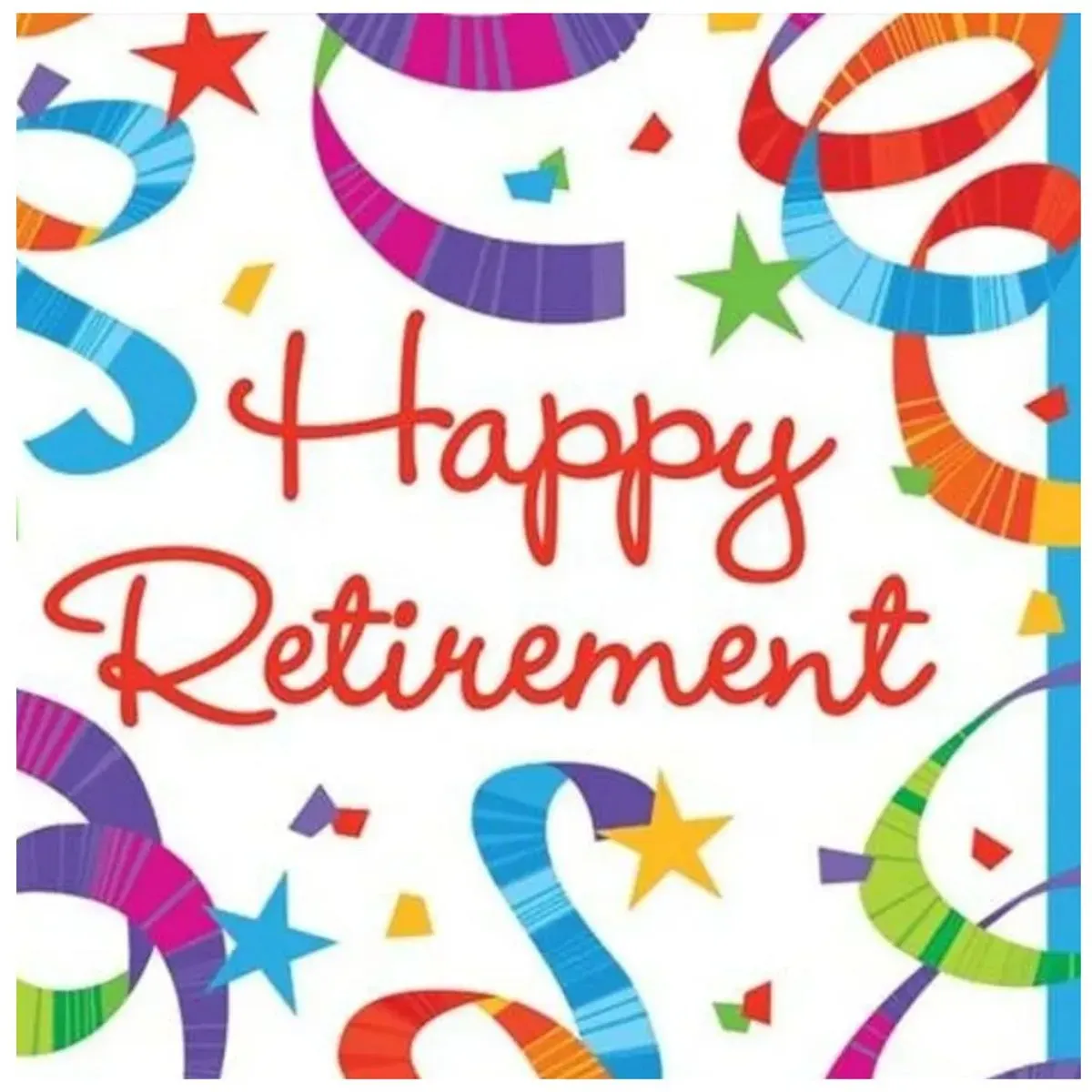 Happy retirementa collection background image