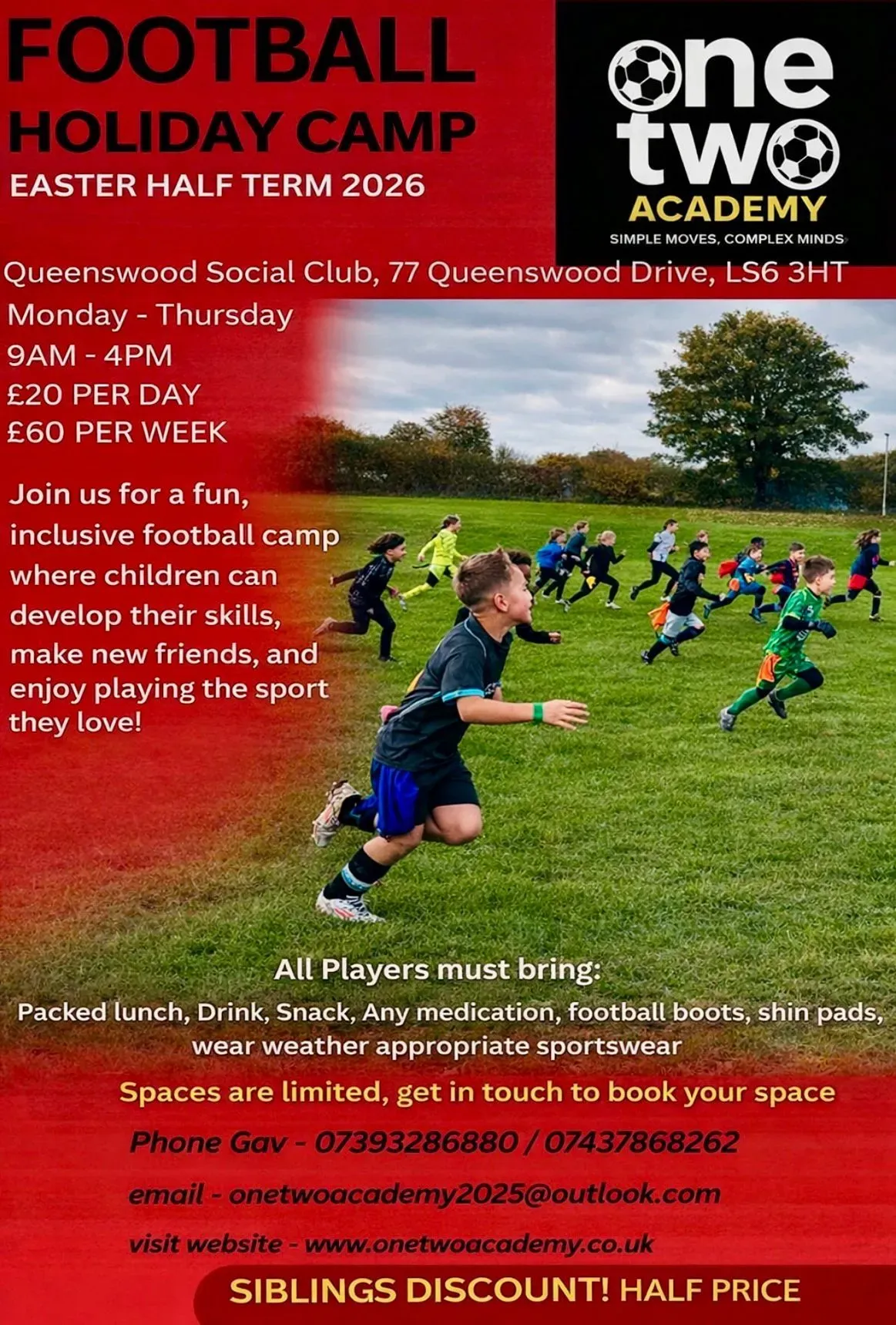 Holiday Camps and Clinics image background image